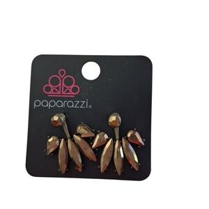 Earrings Metallic Gold/Bronze Women Teen Girls